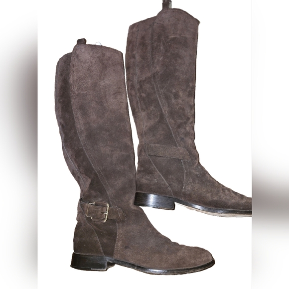 Dior 40 Brown Suede Women's Boots - Picture 2 of 8